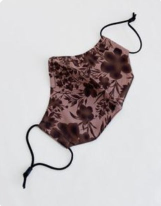 Burgundy and Wine Double-Filtered Face Mask